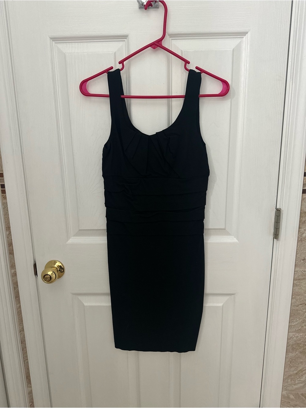 A. Byer Black Sleeveless Mini Dress